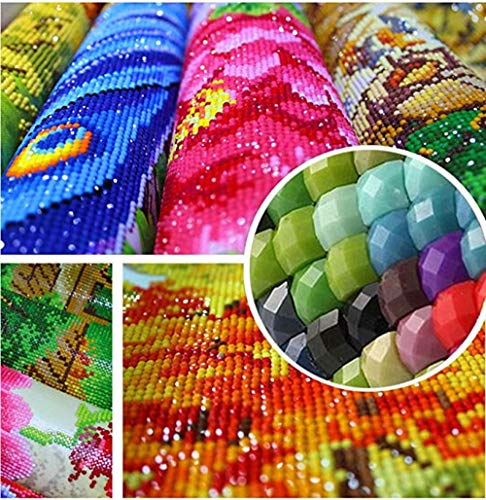 Lcyab 5D DIY Pintura Diamantes Kit Bordado diamantes imitación cristal taladro Colección de personajes clásicos de cuentos de hadas. adultos ocio alivio estrés clásico decoración hogar familia Regalo