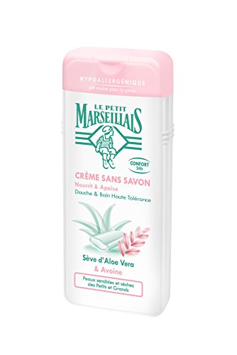 Le Petit Marseillais, ducha baño hipoalergénico a la savia de Aloe Vera avena, 650 ml