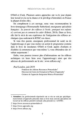 Le reflexe pour la concentration et l apprentissage