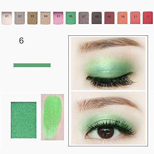 Lecimo Pro Eyeshadow Makeup 12 Colores Brillo Mate Sombra De Ojos Paleta Nudes Cosmetics,3#