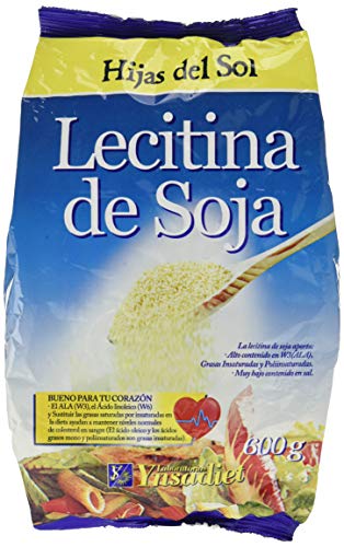 LECITINA SOJA GRANULADA GMO BOLSA 600 gr
