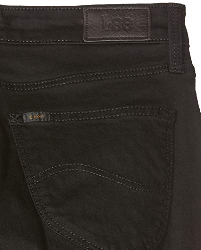 Lee Elly Jeans, Negro (Black Rinse 47), 29W / 35L para Mujer