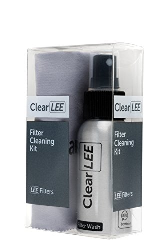 Lee Filtros Kit de limpieza, incluye filtro ClearLEE 50 ml botella de spray y paño de limpieza de microfibra