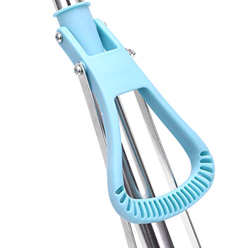 Leekerry Fregona de esponja de PVA con cabezal de esponja súper absorbente （11 ’’） y mango de longitud ajustable ’43.3’ ’o 57.1’ ’）