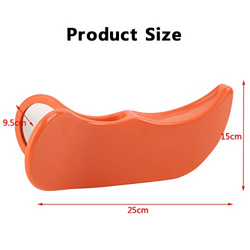 Leezo - Entrenador de músculos pélvicos para el suelo de la pelvis, ejercicio interno, muslo, caderas, controlador de la vejiga, corrección hermosa glúteos vejiga, naranja