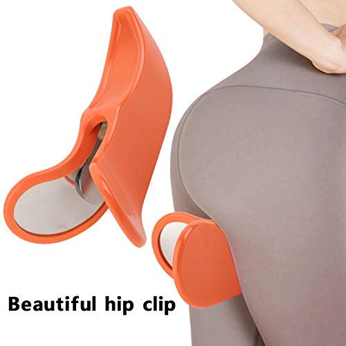 Leezo - Entrenador de músculos pélvicos para el suelo de la pelvis, ejercicio interno, muslo, caderas, controlador de la vejiga, corrección hermosa glúteos vejiga, naranja