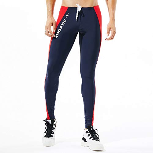 Leggins Hombres Deportivos Pantalones Deportivos de Colores para Hombres Leotardos Transpirables de Secado rápido Leggings térmicos Running Yoga Fitness