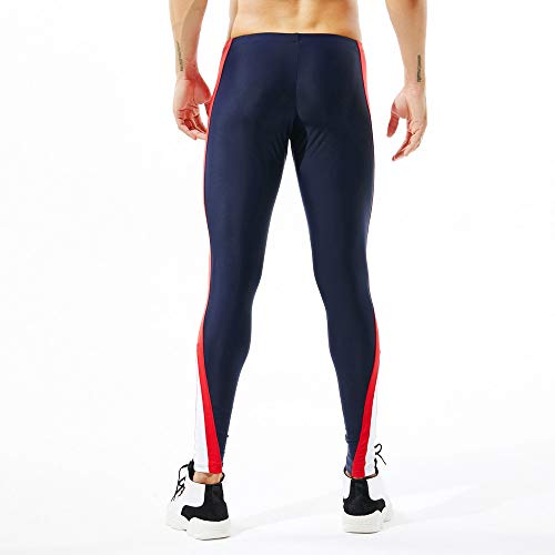Leggins Hombres Deportivos Pantalones Deportivos de Colores para Hombres Leotardos Transpirables de Secado rápido Leggings térmicos Running Yoga Fitness