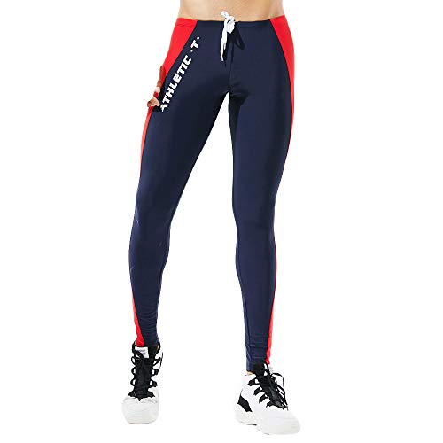 Leggins Hombres Deportivos Pantalones Deportivos de Colores para Hombres Leotardos Transpirables de Secado rápido Leggings térmicos Running Yoga Fitness