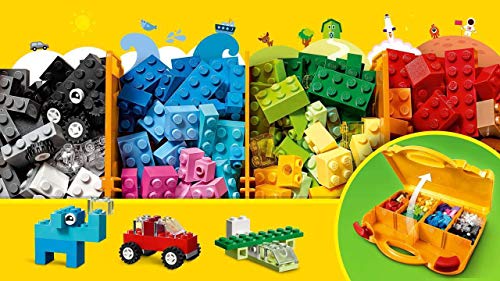 LEGO 10713 Classic Maletín Creativo, Divertidos ladrillos de colores vivos, Juego de construcción para niños