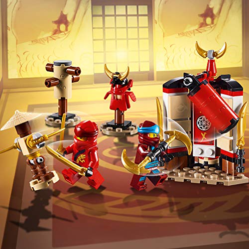 LEGO Ninjago - Entrenamiento en el Monasterio, juguete creativo de construcción para aventuras ninja en el templo (70680)
