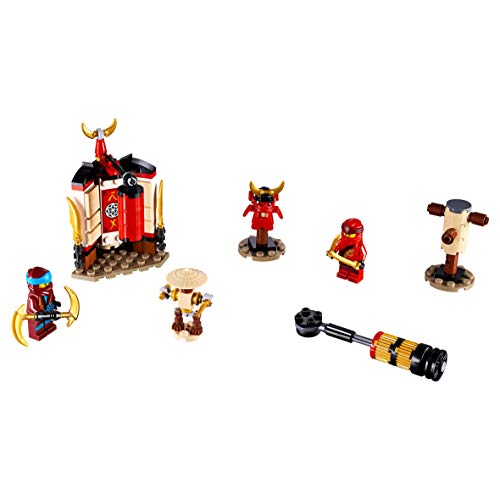 LEGO Ninjago - Entrenamiento en el Monasterio, juguete creativo de construcción para aventuras ninja en el templo (70680)