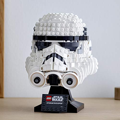 LEGO Star Wars - Casco de Soldado de Asalto, Set de Construcción Coleccionable de Figura de Casco de Stormtrooper de la Guerra de las Galaxias(75276)