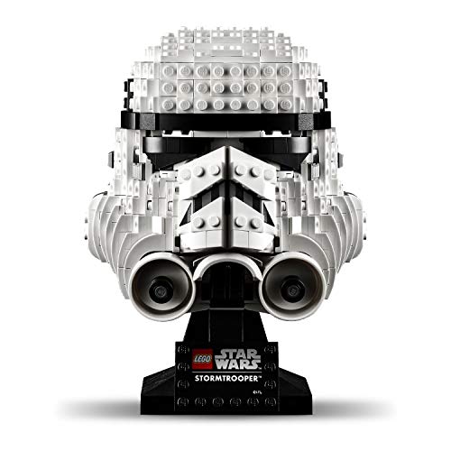 LEGO Star Wars - Casco de Soldado de Asalto, Set de Construcción Coleccionable de Figura de Casco de Stormtrooper de la Guerra de las Galaxias(75276)