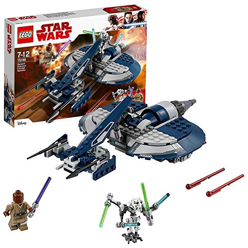 LEGO Star Wars- General Grievous Combat Speeder TM Star Wars Juego de Construcción, Multicolor, única (75199)