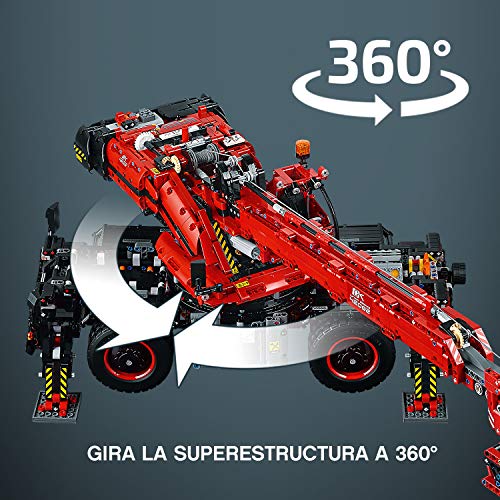 LEGO Technic - Grúa Todoterreno, Juguete de Construcción (42082)