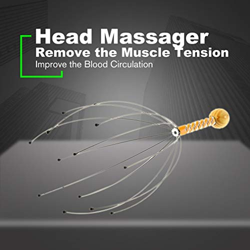 Leoboose Multifuncional Masajeador Antiestrés de Masaje Aliviar el Sistema de Herramientas Corporales de Masaje de Liberación de Estrés de Pagos Uso en Oficina Doméstica