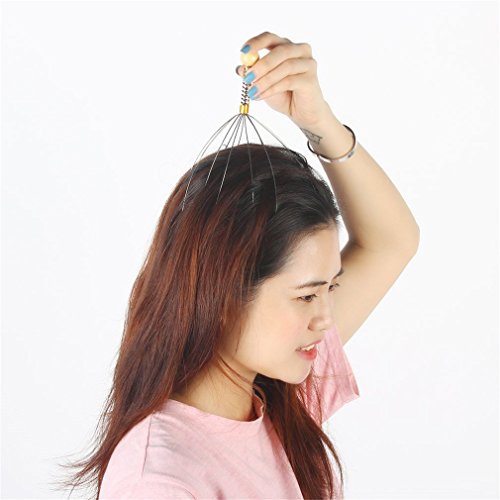 Leoboose Multifuncional Masajeador Antiestrés de Masaje Aliviar el Sistema de Herramientas Corporales de Masaje de Liberación de Estrés de Pagos Uso en Oficina Doméstica