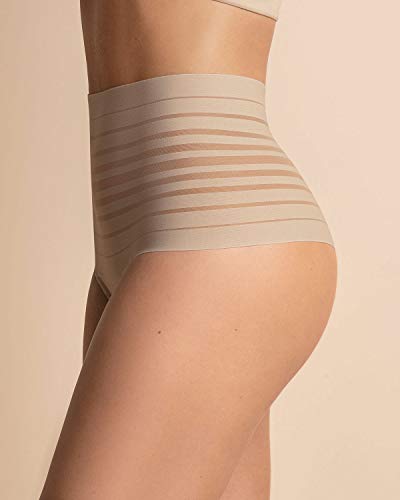 Leonisa Braga Alta de Control Suave con Encaje en Bandas