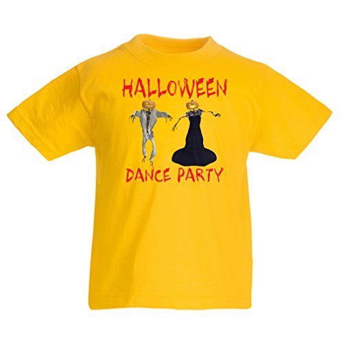 lepni.me Camisas para niños Disfraces Fiesta de Danza de Halloween Eventos Traje Ideas (5-6 Years Amarillo Multicolor)