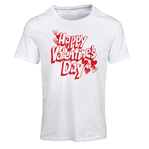 lepni.me Camiseta Mujer Feliz día de San Valentín -„Mi Amor“ Regalos, Comillas sobre el Amor (Large Blanco Multicolor)