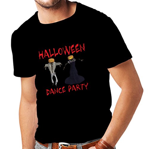 lepni.me Camisetas Hombre Disfraces Fiesta de Danza de Halloween Eventos Traje Ideas (X-Large Negro Multicolor)