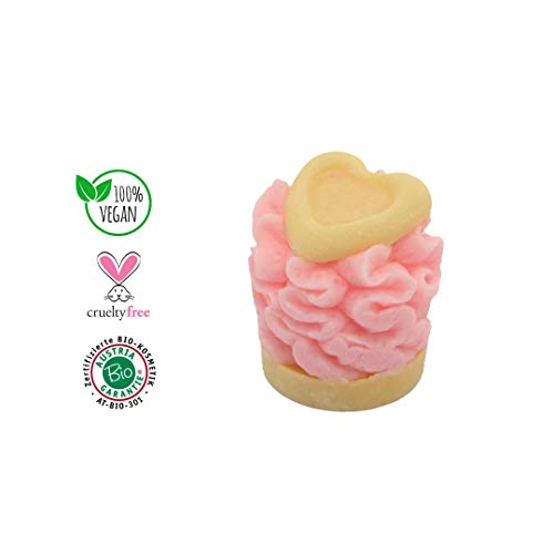 Les Divines - Fondant de baño Hot Love - Cuidado de base para baño natural, vegano y orgánico perfume cereza vainilla