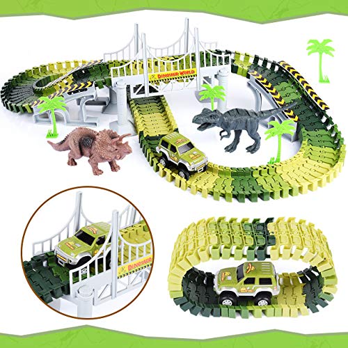 LetsGO toyz Juguetes Niños 2-8 Años, Dinosaurios Juguetes Pista Cars Juegos Niños 3-10 Años Regalos Niños 3-12 Años Juguetes para Niños Niñas de 2-9 Años Niños