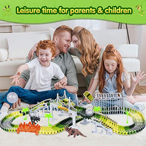 LetsGO toyz Juguetes Niños 2-8 Años, Dinosaurios Juguetes Pista Cars Juegos Niños 3-10 Años Regalos Niños 3-12 Años Juguetes para Niños Niñas de 2-9 Años Niños