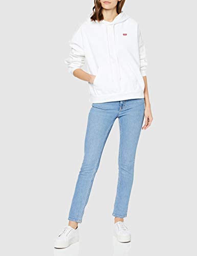 Levi's 2020 Hoodie Capucha, Blanco (White + 0012), Small para Mujer