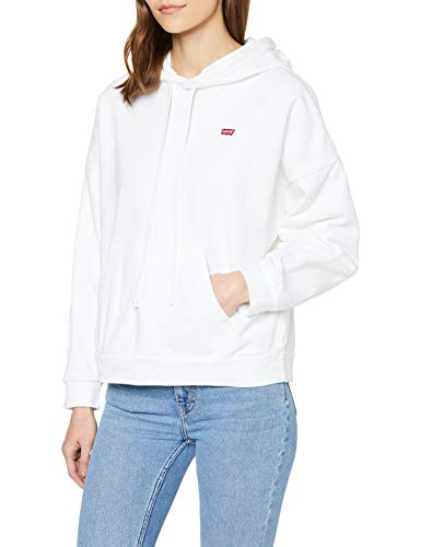 Levi's 2020 Hoodie Capucha, Blanco (White + 0012), Small para Mujer