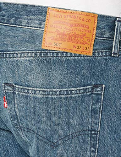 Levi's 501 Original Fit Jeans Vaqueros, Azul (T.b. 2858), 46W / 32L para Hombre