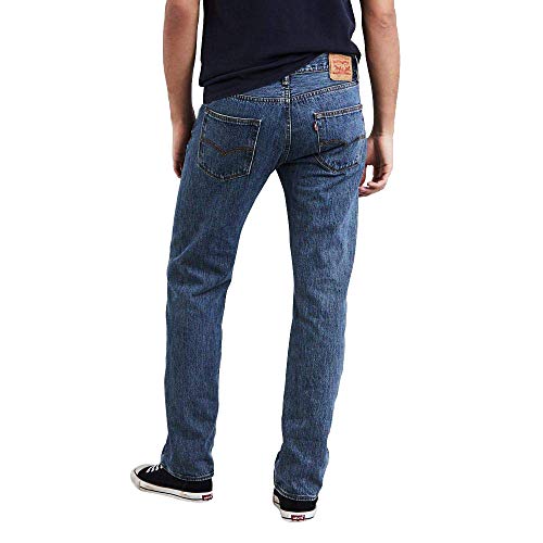 Levi's 501 Original Fit Jeans Vaqueros, Medium Stonewash 0193, 33W / 30L para Hombre