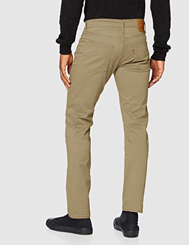Levi's 511 Slim Vaqueros, Beige Harvest Gold Sueded Sateen WT B, 33W / 30L para Hombre
