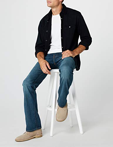 Levi's 527 Slim Boot Cut, Vaqueros Corte de Bota para Hombre, Azul (Explorer 0476), 31W/34L