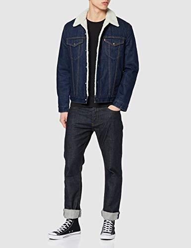 Levi's SS Original Hm tee Camiseta, Negro (Cotton + Patch Black 0009), Large para Hombre