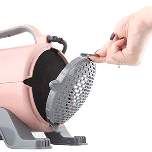 LFLZCP Secadora for Perros, Secadora for Mascotas 2200w Suministros for Mascotas Manguera Profesional Una Secadora for Perros Potente Pero silenciosa Velocidad Variable Temperatura Ajustable