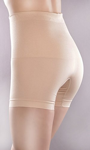 Libella Pantys Pantalones Faja de Mujer Que realzan tu Figura con Efectos Vientre Plano 3605 Beige 2XL