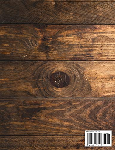 Libro de reservas 2020: Libro de reservas - Calendario de reservas para restaurantes, bistros y hoteles | 370 páginas - 1 día = 1 página | El ... cobertura insensible | motivo - Efecto Madera