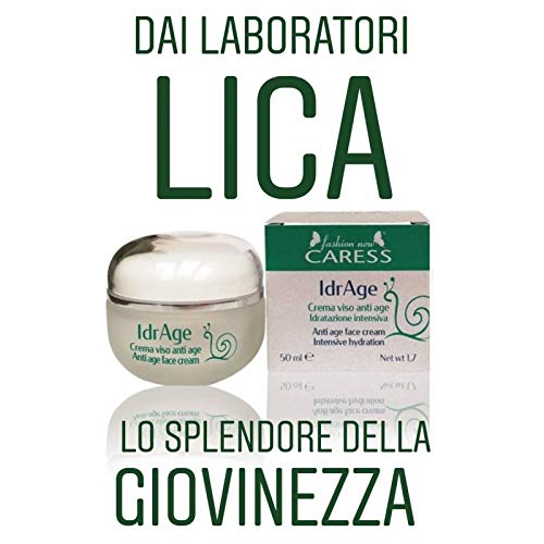 Lica Srl Hidratación Crema Facial Antiarrugas Caracol Slime (Paquete de 50 ml)
