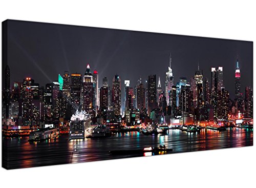 Lienzos baratos de la ciudad de Nueva York para tu oficina – arte mural de la ciudad – 1187 – Wallfillers®