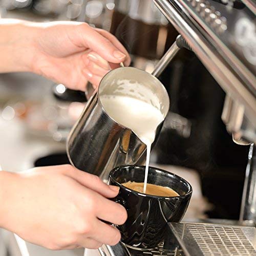 Limpiador de espuma de leche, limpiador de cappuccino, limpiador de crema para máquinas de café, limpiador para cafeteras de cápsulas, dosificador de espuma de leche y crema - 1 litro de concentrado equivale a 33 litros de solución limpiadora - es fácil d