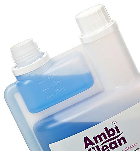 Limpiador de espuma de leche, limpiador de cappuccino, limpiador de crema para máquinas de café, limpiador para cafeteras de cápsulas, dosificador de espuma de leche y crema - 1 litro de concentrado equivale a 33 litros de solución limpiadora - es fácil d