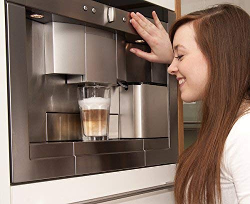 Limpiador de espuma de leche, limpiador de cappuccino, limpiador de crema para máquinas de café, limpiador para cafeteras de cápsulas, dosificador de espuma de leche y crema - 1 litro de concentrado equivale a 33 litros de solución limpiadora - es fácil d