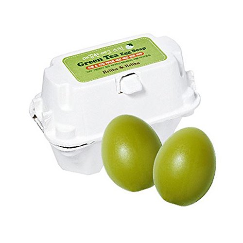 Limpiador Facial Té Verde - Green Tea Egg Soap - Holika Holika