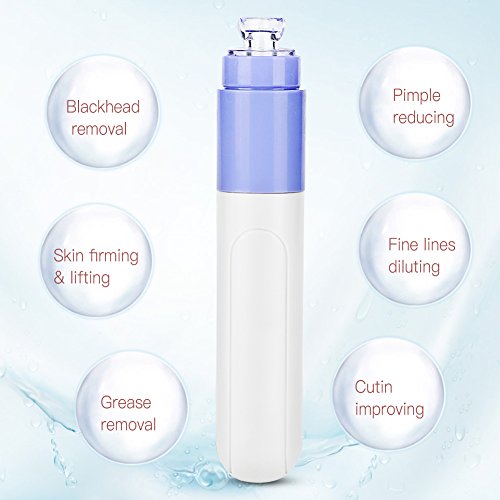 Limpiador Puntos Negros electrico, Eliminador de Espinillas de Succión de Puntos Potente Dispositivo de Atención de Acné de Espinillas para la Nariz de la Cara