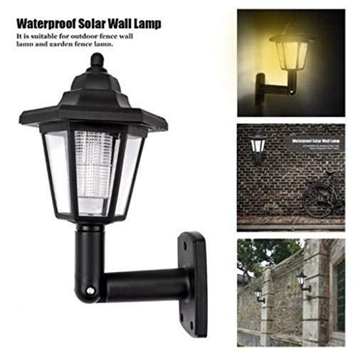 Liquidación! WATOPI - Farol solar de pared, 2 unidades, luz LED para valla de exterior, iluminación de jardín, encendido/apagado automático, luces cálidas inalámbricas impermeables