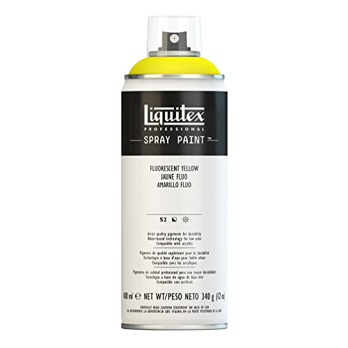Liquitex Professional - Acrílico en spray, 400ml, amarillo fluorescente