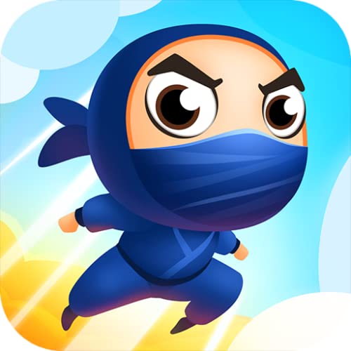 Little Ninja - Epic Platform Jumping: Complete dangerous shinobi mission, make an impossible jump, hop as high as you can, win the superhero runner race and enjoy obstacle course game for kids