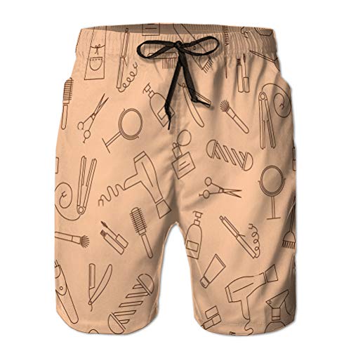 LJKHas232 167 Shorts de Playa para Hombres Shorts de Playa Trajes de baño Transpirables Cuidado Belleza peluquería i M